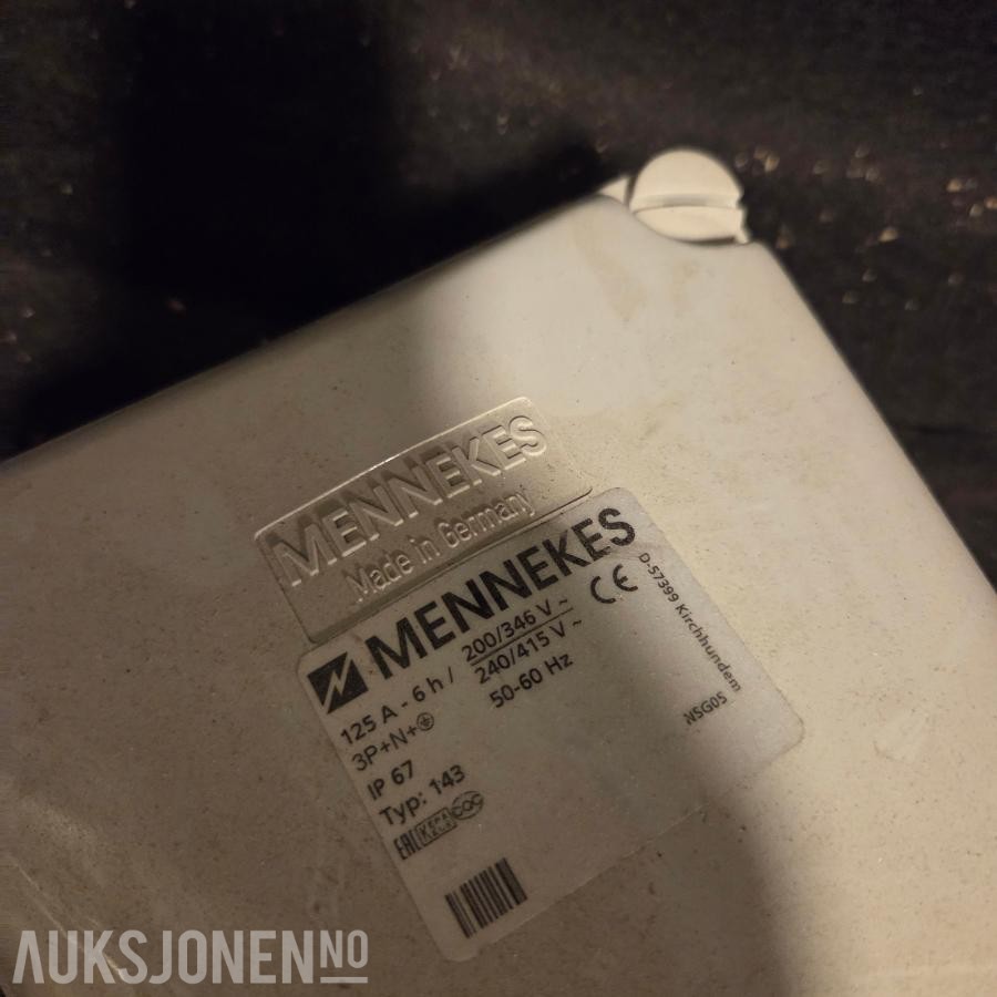 Elektromateriell (kraft, belysning, automasjon, nettverk, VVS-styring, installasjon)
